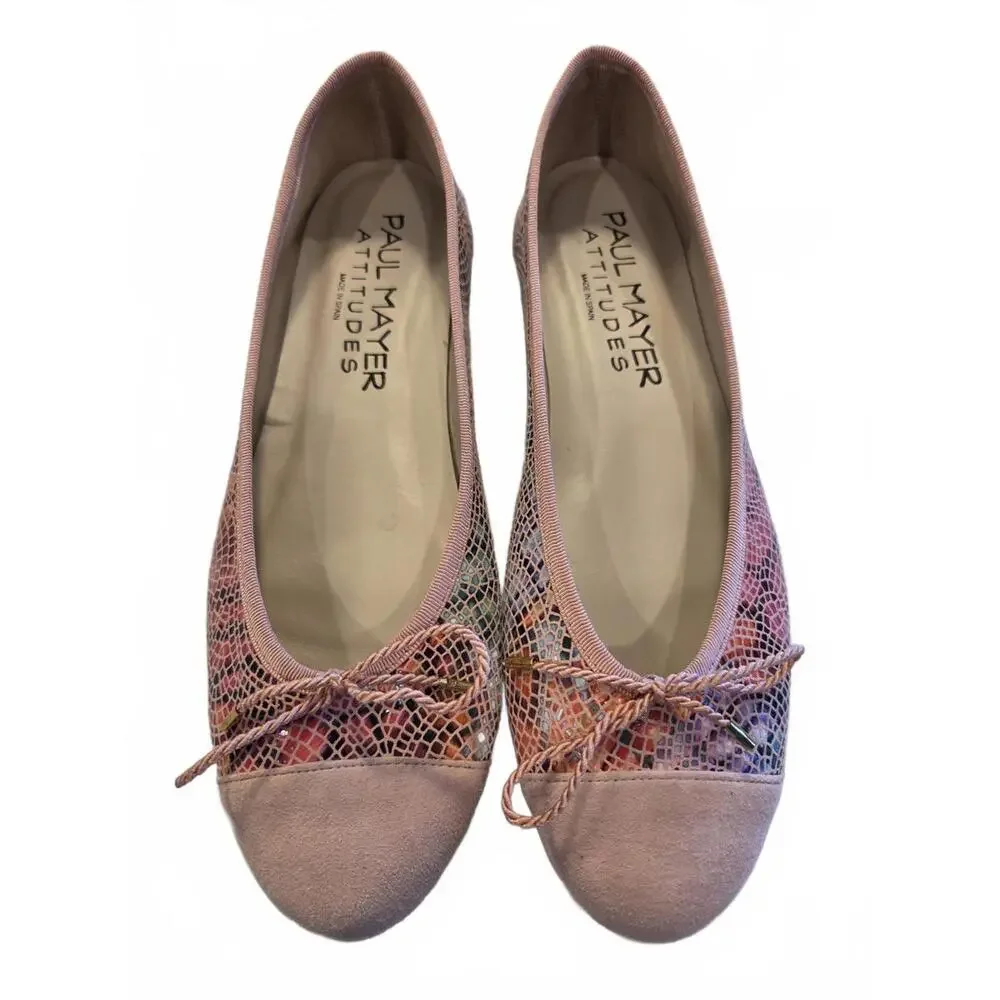 Paul Mayer Luxe Mosaic Ballet Flat Size 6.5‎ NIB (New) - Picture 3 of 7